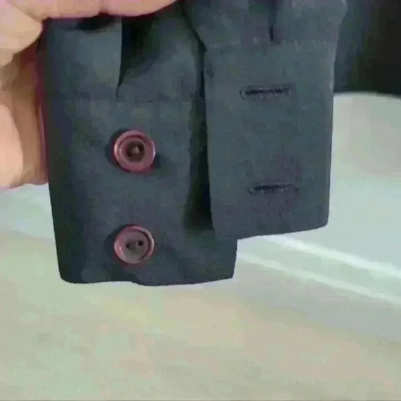 MARKS & SPENCER | Women's Black Button  Up Long Sleeve Collard Shirt Siz… - Picture 3 of 5